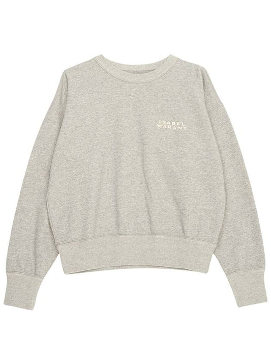 Shard Logo Print Sweatshirt Grey - ISABEL MARANT - BALAAN 2