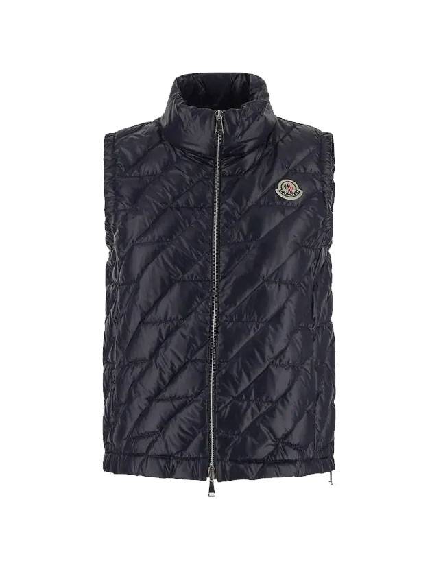 Lecroisic Padded Vest Navy - MONCLER - BALAAN 1