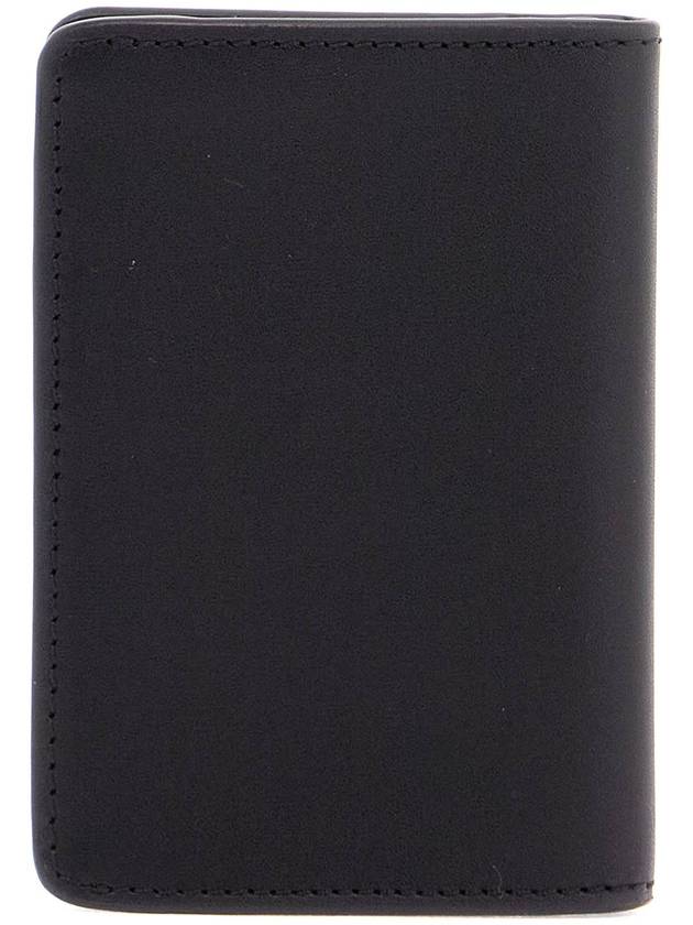 Stefan Small Leather Card Wallet Black - A.P.C. - BALAAN 4