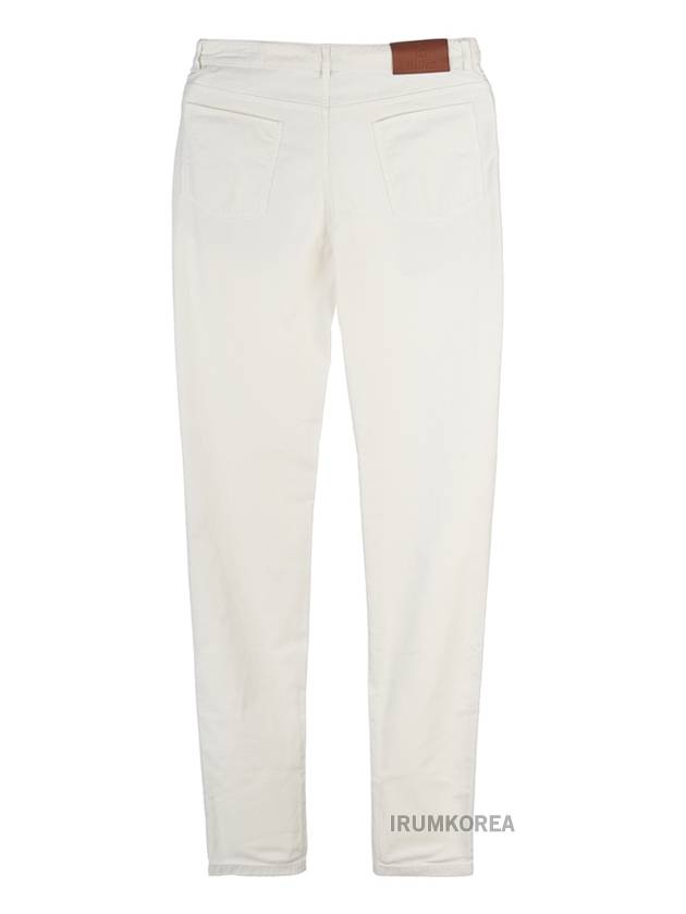 Men's Corduroy Straight Pants Off-White - BRUNELLO CUCINELLI - BALAAN 3