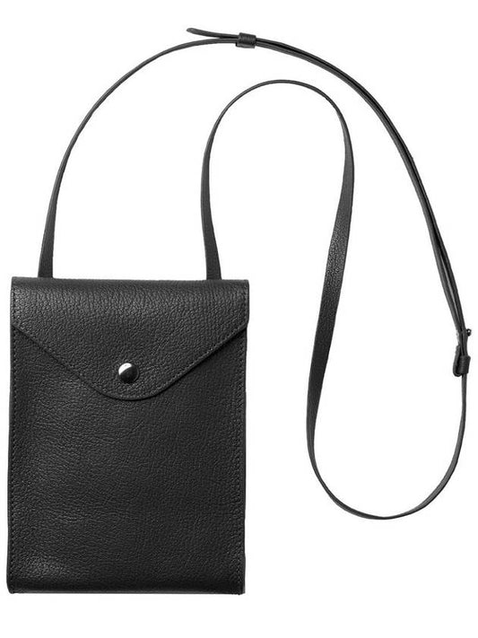 Envelope Strap Leather Cross Bag Black - LEMAIRE - BALAAN 2