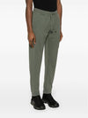 Compass Patch Cotton Jersey Track Pants Dark Green - STONE ISLAND - BALAAN 6