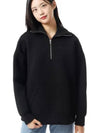 Viscose Jersey Zip Sweatshirt Black - GUCCI - BALAAN 2