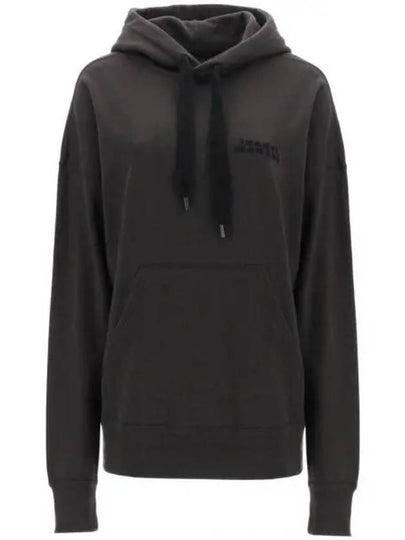 Isabel Marant Scott Logo Hoodie Top Fade Black - ISABEL MARANT - BALAAN 2