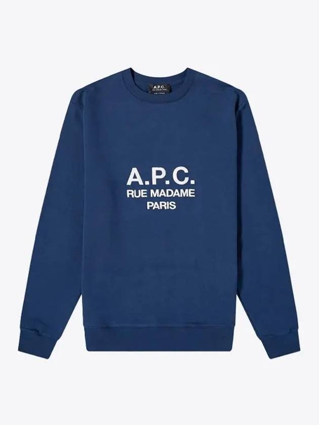 Men's Rufus Sweatshirt Navy - A.P.C. - BALAAN 2