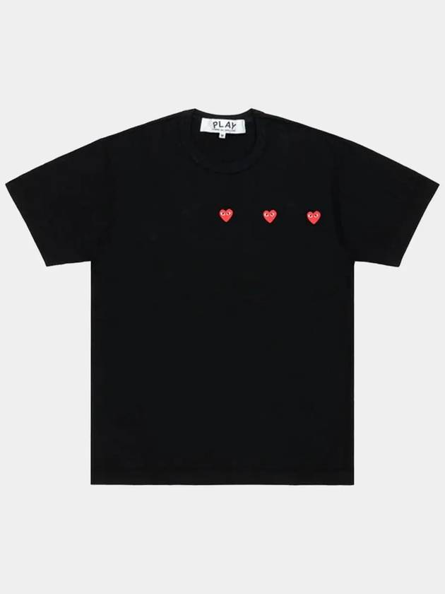 Logo Print Cotton Short Sleeve T Shirt Black - COMME DES GARCONS - BALAAN 2