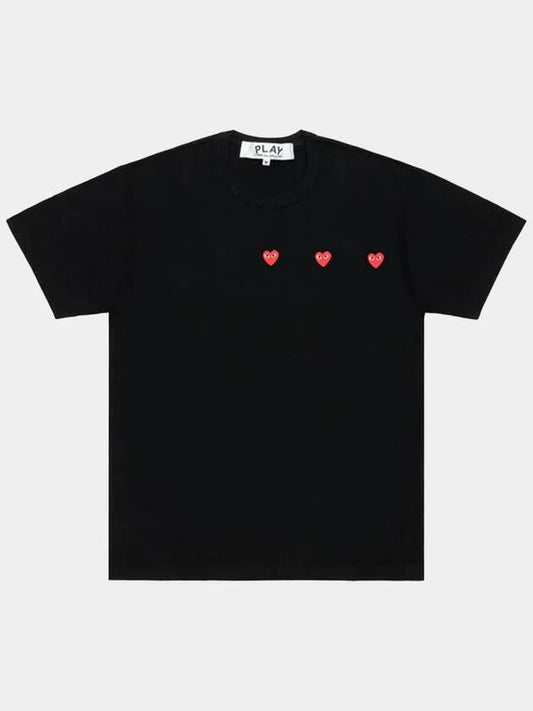 Logo Print Cotton Short Sleeve T Shirt Black - COMME DES GARCONS - BALAAN 2