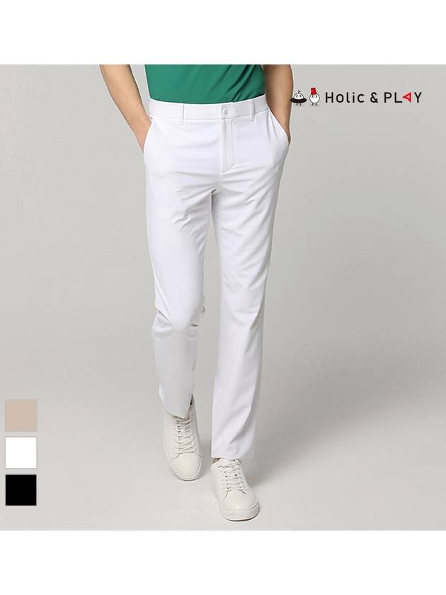 yoke punching color combination basic pantsHD2MPT001 - HOLIC&PLAY - BALAAN 1