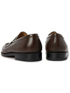 Leather Loafer Chocolate - J.M. WESTON - BALAAN 7