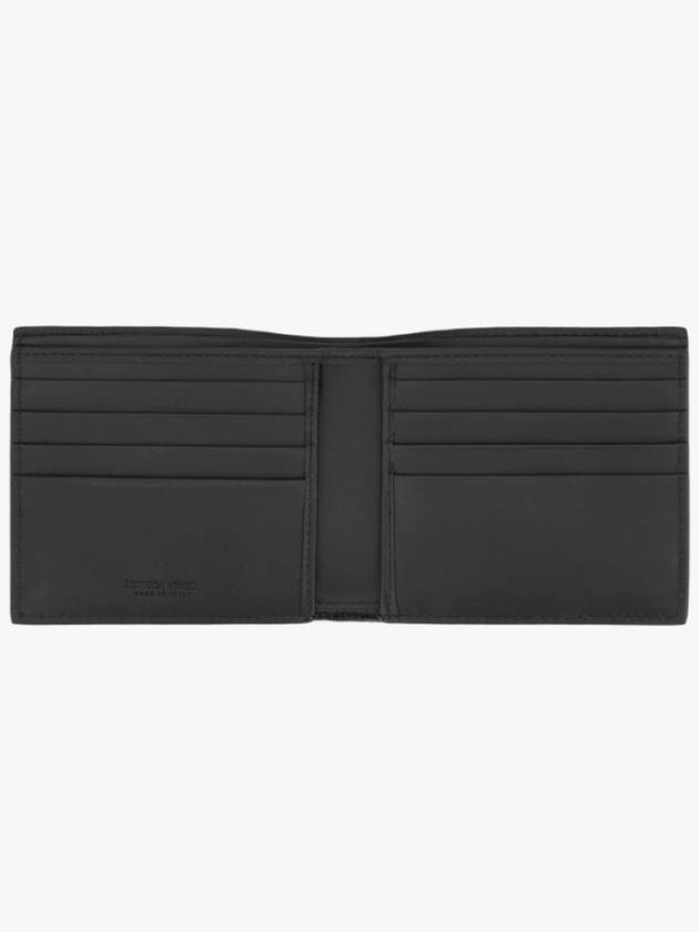 Intrecciato Weaving Half Wallet Black - BOTTEGA VENETA - BALAAN 10