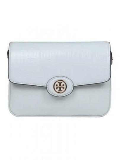 Robinson Spazzolato Convertible Shoulder Bag Blue - TORY BURCH - BALAAN 2