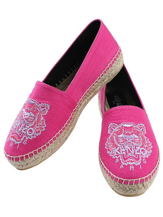 2ES180 F50 26 dark pink espadrille tiger - KENZO - BALAAN 1