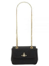 Logo Small Chain Cross Bag Black - VIVIENNE WESTWOOD - BALAAN 2