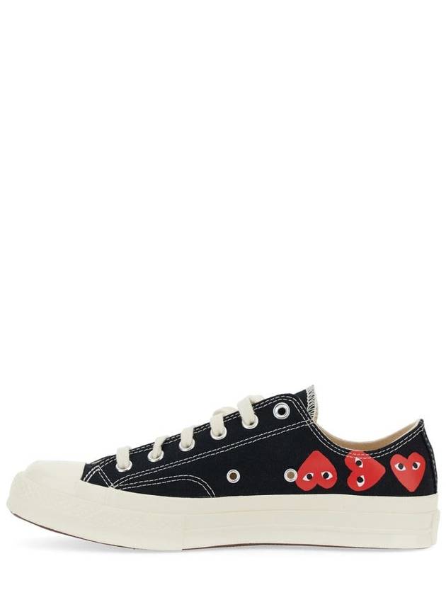 Heart Logo Chuck Taylor All Star Low Top Sneakers Black - COMME DES GARCONS PLAY - BALAAN 7