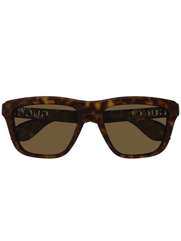 cutout logo rectangular frame sunglasses GG1571S - GUCCI - BALAAN 2