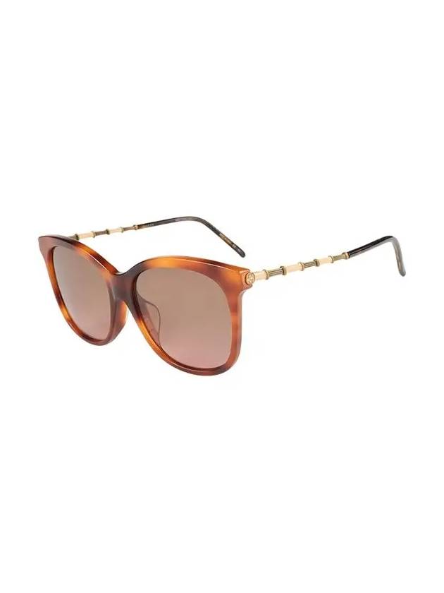 Eyewear Square Sunglasses Havana - GUCCI - BALAAN 4