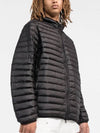 Loom Woven Chambers R-Nylon Down-TC Packable Jacket Black - STONE ISLAND - BALAAN 4