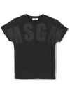 Kids Women Logo Printing T Shirt S4MSJUTH006 110 - MSGM - BALAAN 1