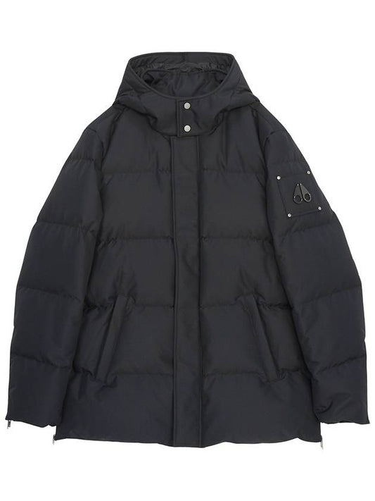 Men's Cloud Threequarter Parka Black - MOOSE KNUCKLES - BALAAN 2