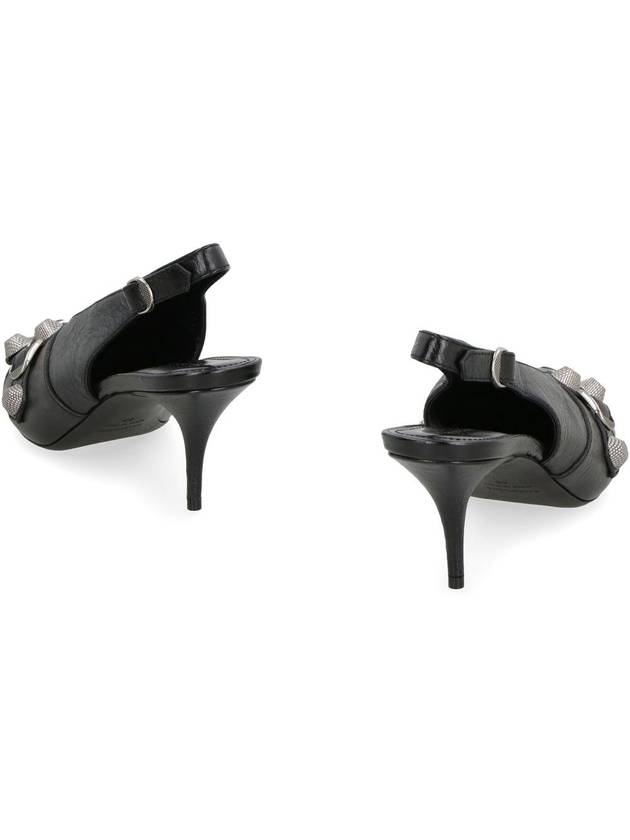 Cagole Slingback Heels Black - BALENCIAGA - BALAAN 7