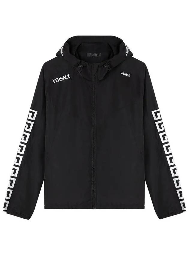 Greca Running Windbreaker Black - VERSACE - BALAAN 2