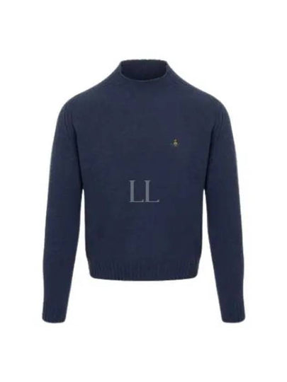 Fisherman Jumper Knit Top Navy - VIVIENNE WESTWOOD - BALAAN 2