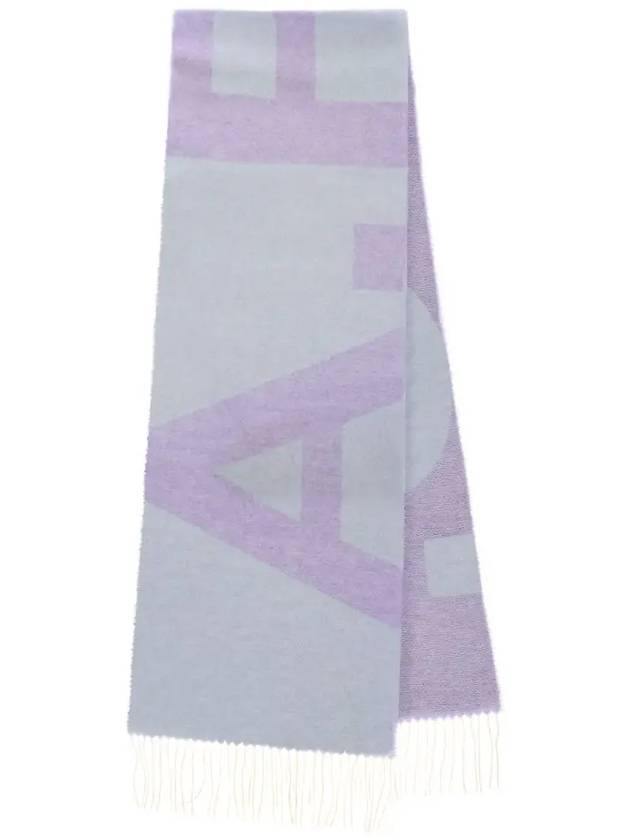 Maro Big Logo Muffler Lavender - A.P.C. - BALAAN 3