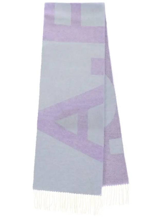 Maro Big Logo Muffler Lavender - A.P.C. - BALAAN 2