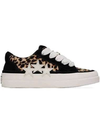 Black Brown Sunset Skate Leopard Low Top Sneakers 242886F128036 270509 1149484 - AMIRI - BALAAN 1