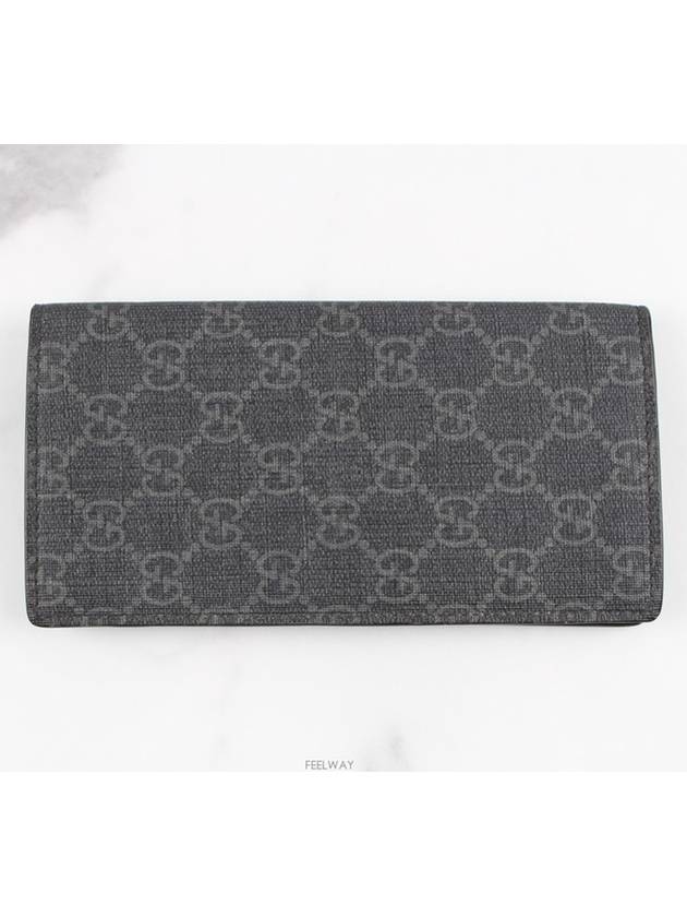 Snake long wallet black - GUCCI - BALAAN 6