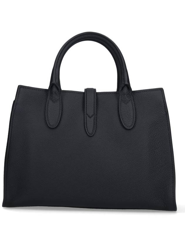 Hook Closure Medium Tote Bag Black - GUCCI - BALAAN 4