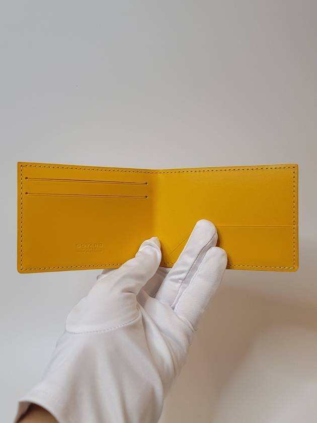 Insert Victoire Bifold Card Wallet Yellow - GOYARD - BALAAN 4