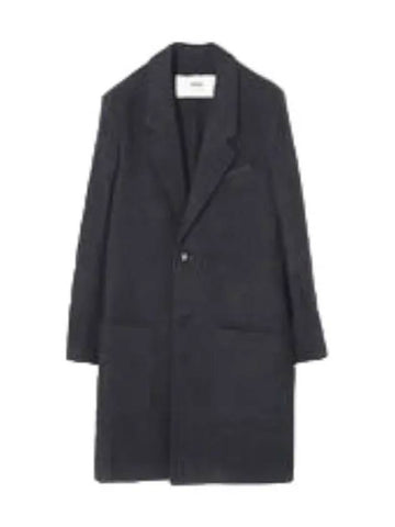 single breasted wool coat men - AMI - BALAAN 1