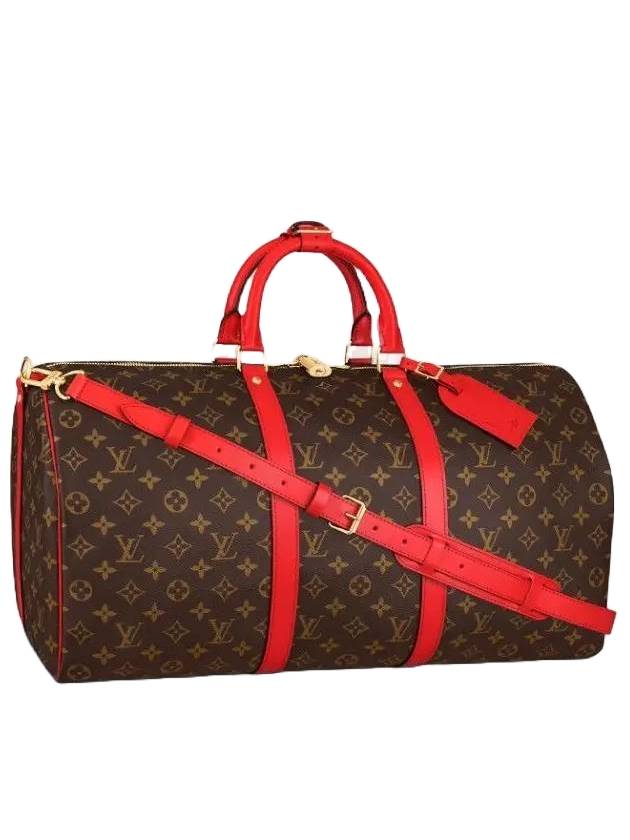 Keepall Bandouli?re 50 Monogram Duffel Bag Brown - LOUIS VUITTON - BALAAN.