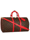 Keepall Bandouli?re 50 Monogram Duffel Bag Brown - LOUIS VUITTON - BALAAN 1