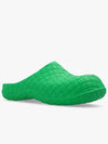 Intrecciato Rubber Slippers Green - BOTTEGA VENETA - BALAAN 6