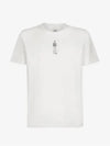 Horizontal Logo Crew Neck Short Sleeve T-Shirt White - CP COMPANY - BALAAN 3