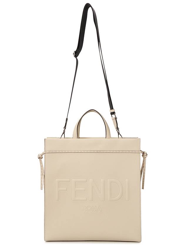 Go To Shopper Medium Tote Bag Beige - FENDI - BALAAN 8