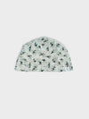 Floral SUMMER Hat wild flower IVORY floral beanie - USITE - BALAAN 3