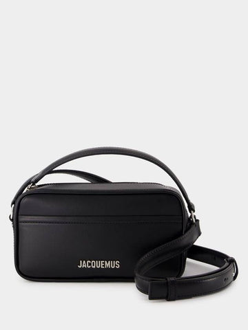 Le Baneto Crossbody - Jacquemus - Leather - Black - JACQUEMUS - BALAAN 1