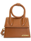 Coil Handle Le Chiquito Tote Bag Brown - JACQUEMUS - BALAAN 2