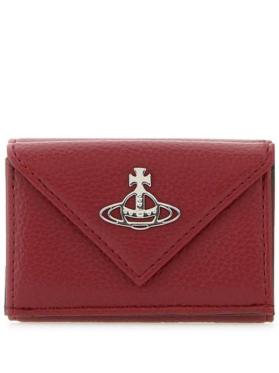 Emma Envelope Half Wallet Red - VIVIENNE WESTWOOD - BALAAN 2