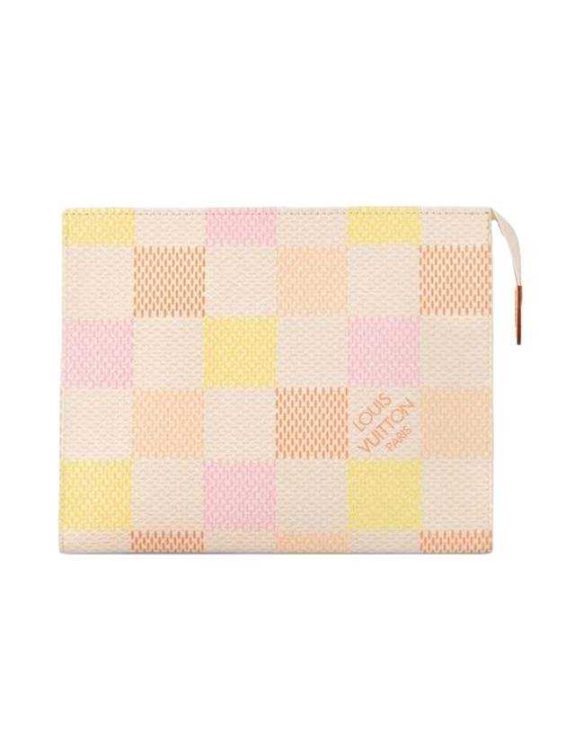 Toilet Canvas Pouch Bag Peach - LOUIS VUITTON - BALAAN 1