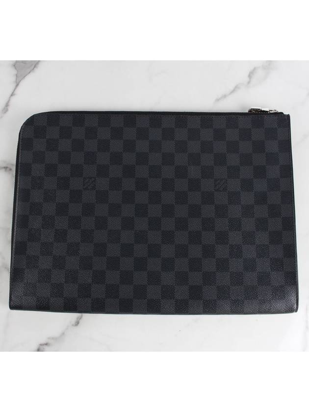 Pochette Damier Clutch GM - LOUIS VUITTON - BALAAN 4