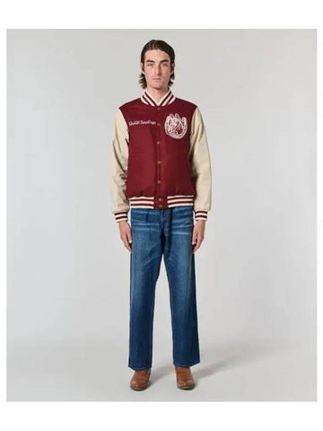 ONE OF THESE DAYS U HORSE SHOE CARDINAL VARSITY BURGUNDY BONE - SMR DAYS - BALAAN 1