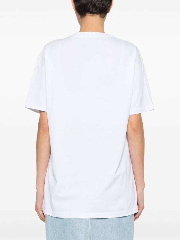 Summer Print Short Sleeve T-Shirt White - VIVIENNE WESTWOOD - BALAAN 6