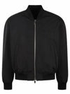 Logo Embroided Bomber Jacket Black - DIOR - BALAAN 2