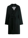 Women's Baker Street Belted Double Coat Black - A.P.C. - BALAAN 3