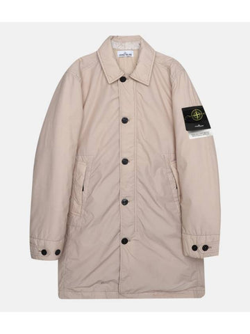 Wappen Patch Naslan Jacket Beige - STONE ISLAND - BALAAN 1