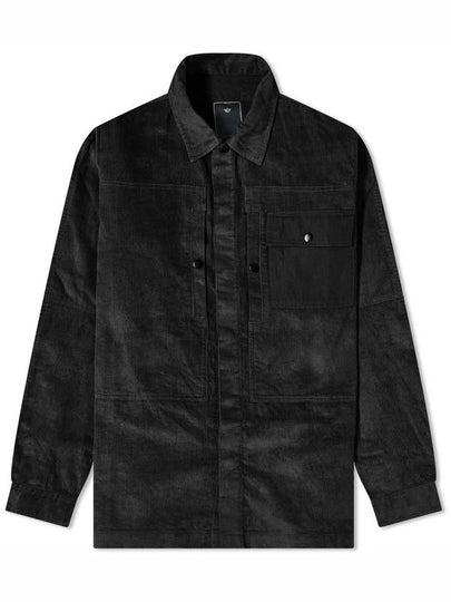 Oversized Organic Gabardine Long Sleeve Shirt Navy - CP COMPANY - BALAAN 2